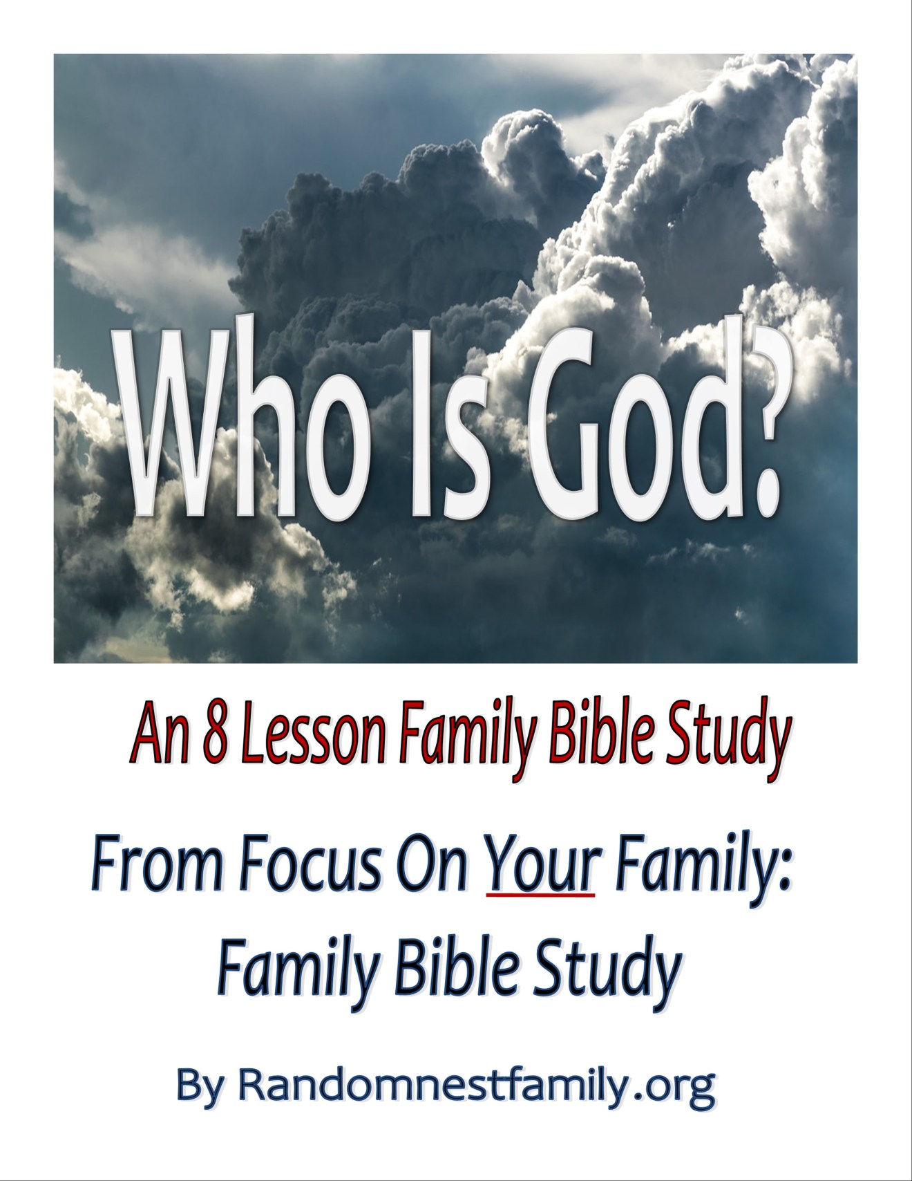 Who is God Cover Page
