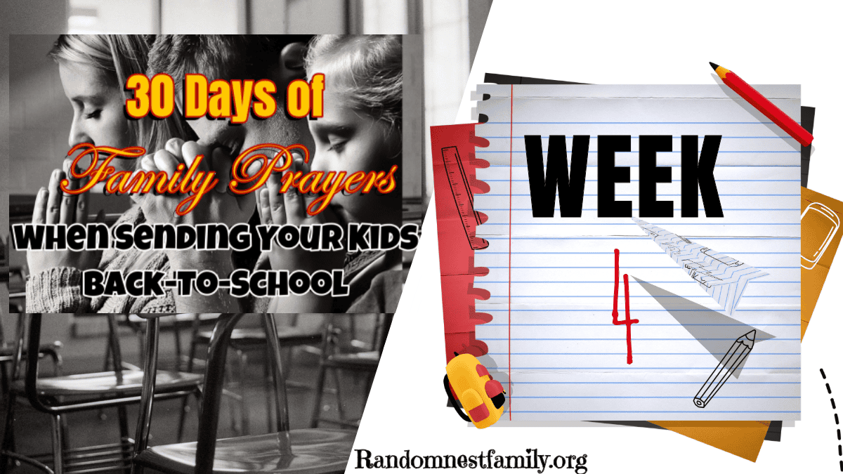 30 Days of Family Prayers | Week 4