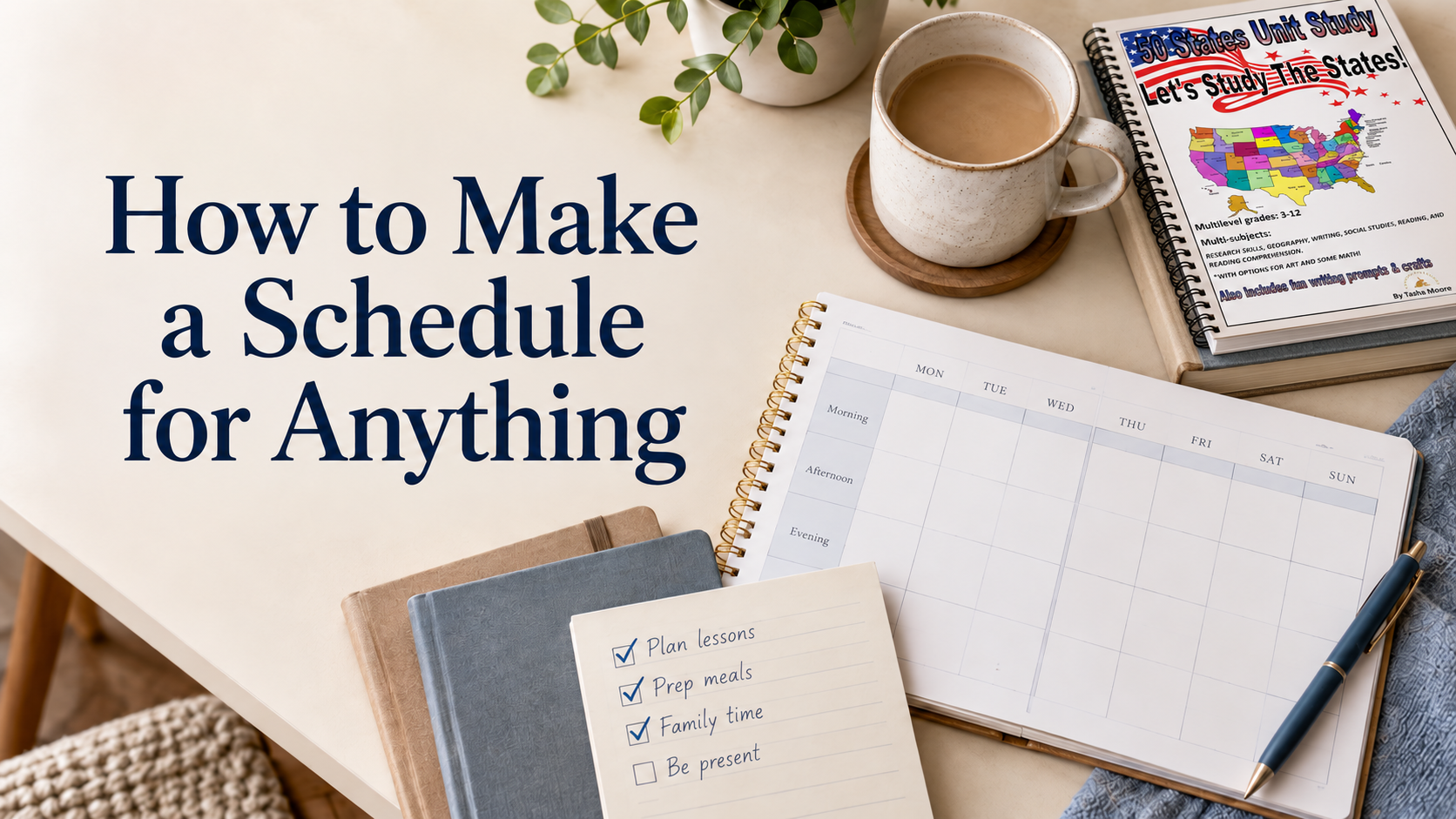 How To Make A Schedule For Anything