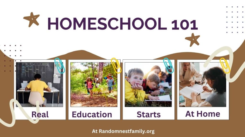 Randomnestfamily.org Homeschool 101 feature image