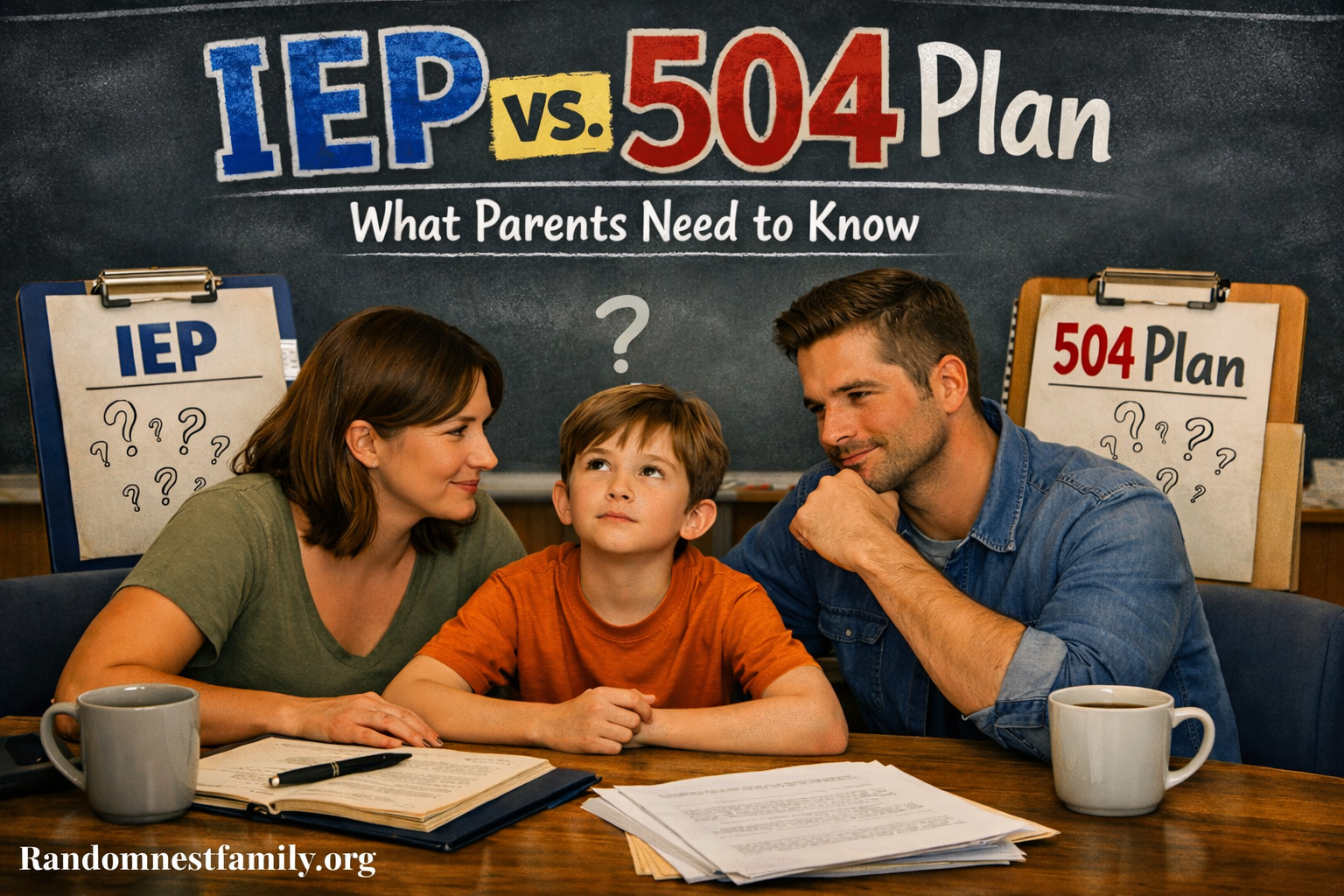 IEP vs. 504 Plan, What Parents Need to Know