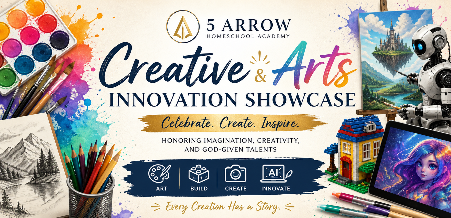 The 5 Arrow Creative Arts & Innovation Showcase The 5 Arrow Creative Arts & Innovation Showcase image